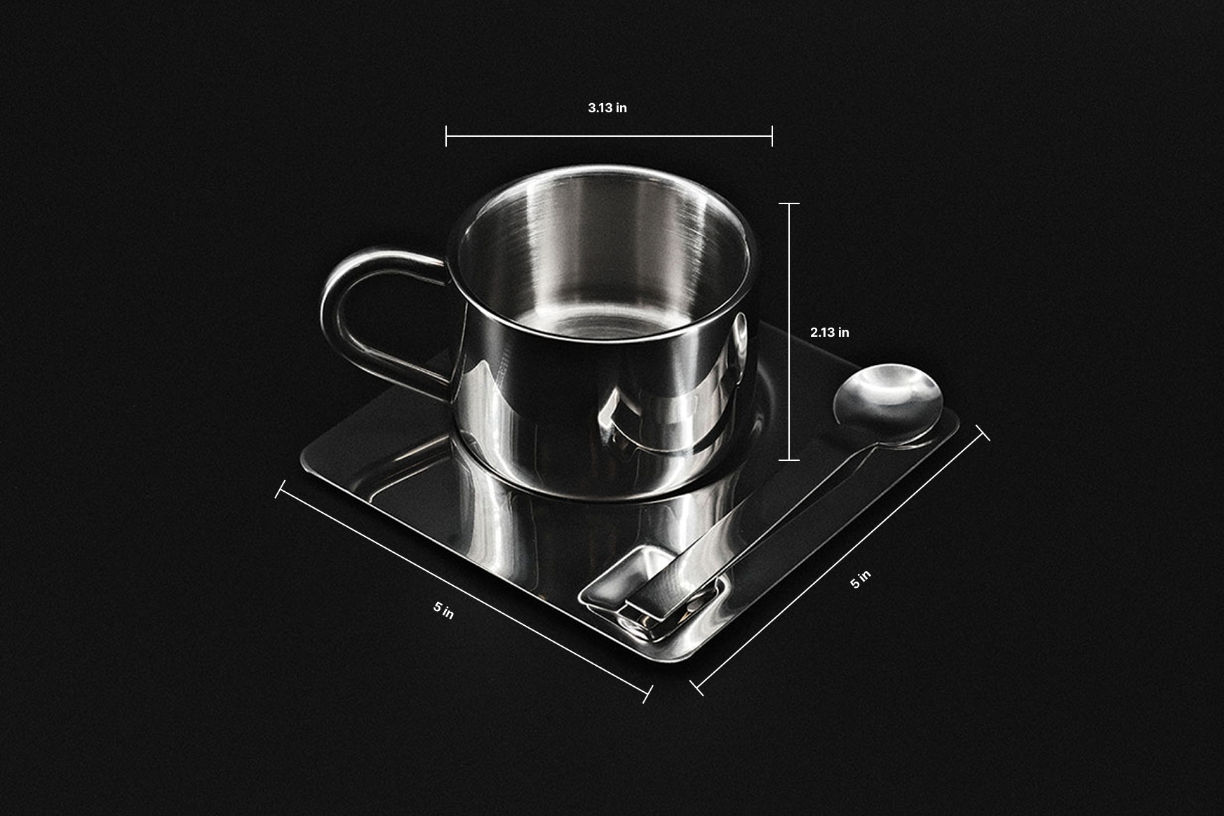 Linea 01  |  Coffee set (5 oz / 150 ml)