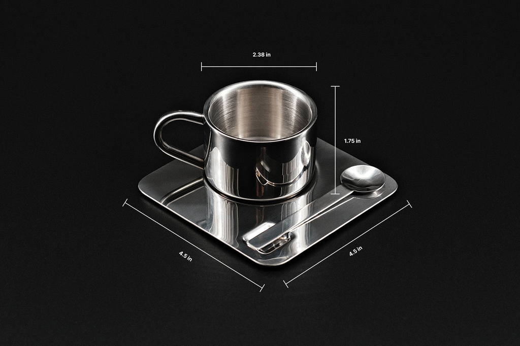 Linea 02  |  Espresso set (2.7 oz / 80 ml)